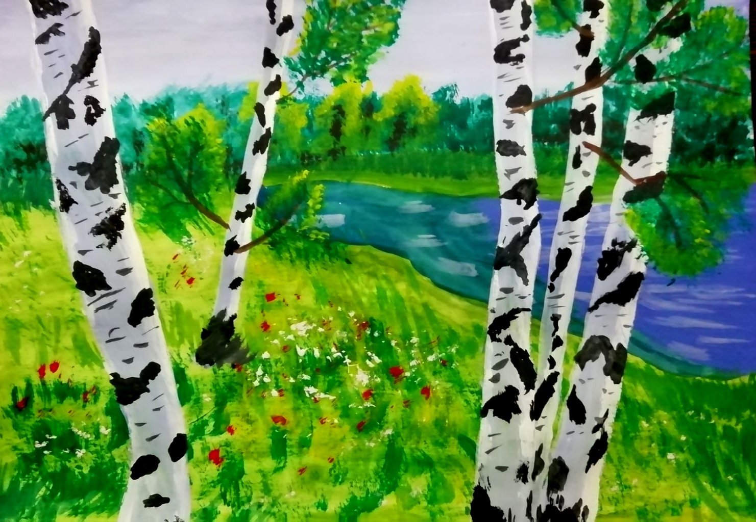 Русские березки.
