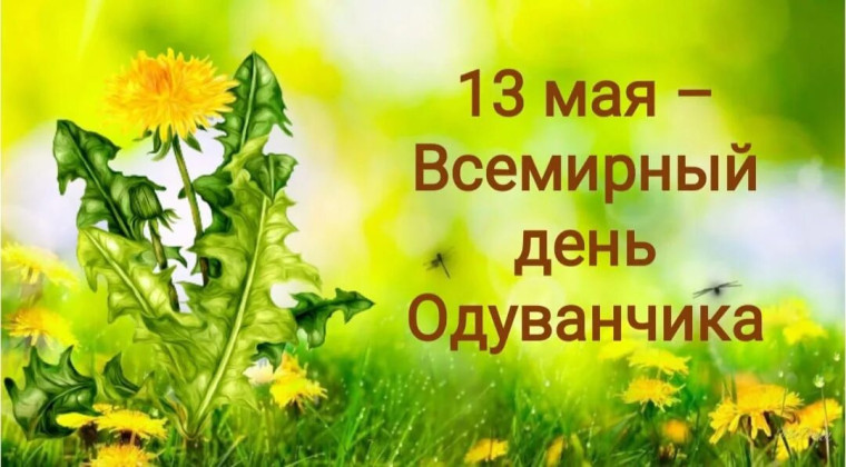 Всемирный день одуванчика.